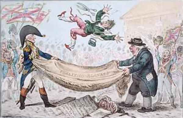 The high flying Candidate mounting from a Blanket - view 1