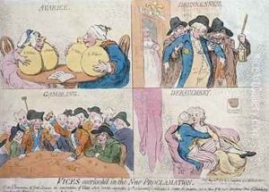Vices Overlookd in the New Proclamation by James Gillray