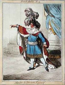 Membre du Directoire Executif by James Gillray