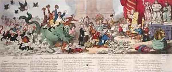 New Morality or The promisd Installment of the High Priest of the Theophilanthropes - view 1