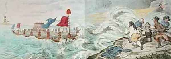 The Storm Rising or The Republican Flotilla in danger - view 1