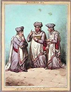 Les Membres du Conseil des Anciens plate 2 from French Habits