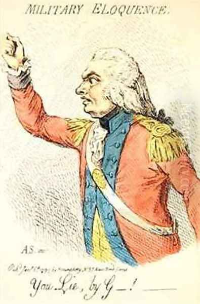 Military Eloquence one of eight vignettes depicting different types of eloquence - view 1