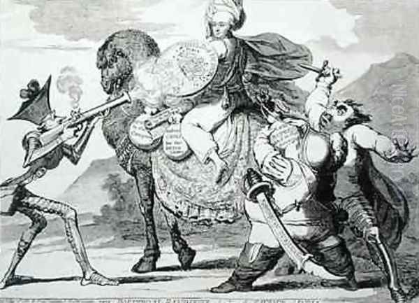 The Political Banditti Assailing the Saviour of India 2 - view 1