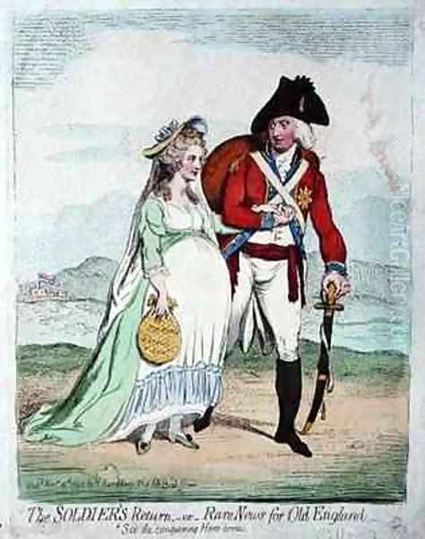 The Soldiers Return or Rare News for Old England - view 1