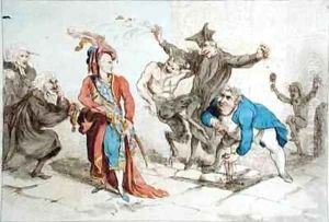 Sublime Oration A Display of It by James Gillray