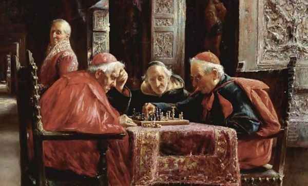 Chess Game (La partida de ajedrez) - view 1