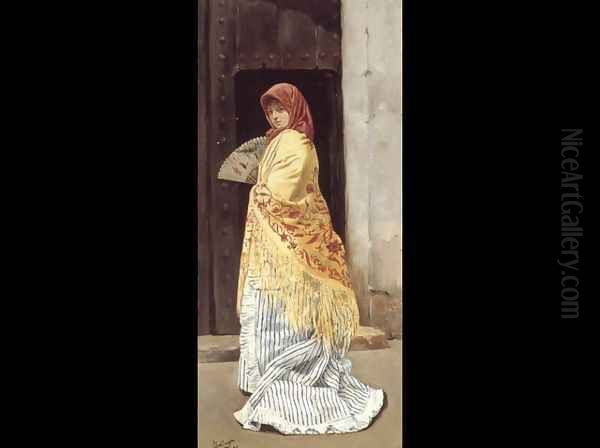 The Yellow Shawl - view 1