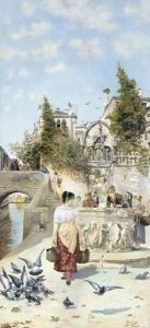 The Water-Carrier, Venice (La aguadora, Venecia)