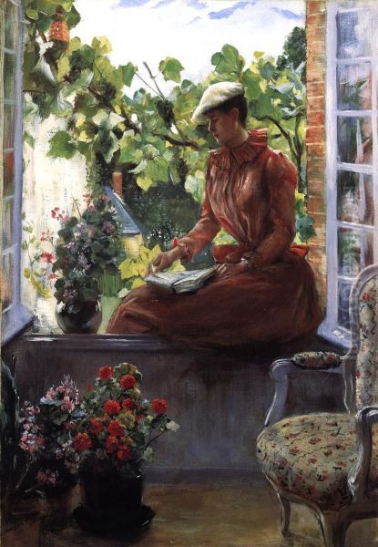 Portrait of Anna Goeneutte Wearing a Beret - view 1