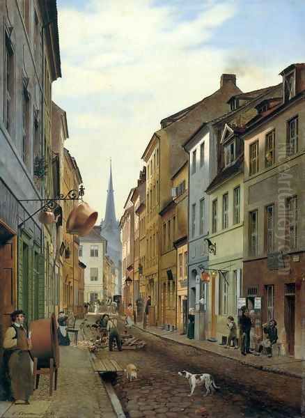The Parochialstrasse in Berlin - view 1