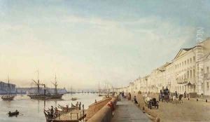English Embankment in Petersburg