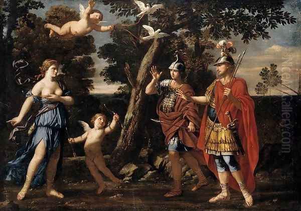 Venus Appearing to Aeneas and Achates - view 1