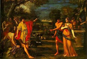 Rebecca at the Well by Giacinto Gimignani