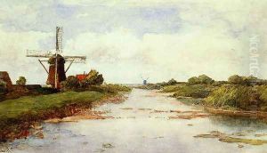 A Windmill Near Abcoude