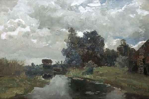 A polder landscape - a study - view 1