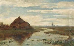 Wetering onder Kortenhoef a polder landscape