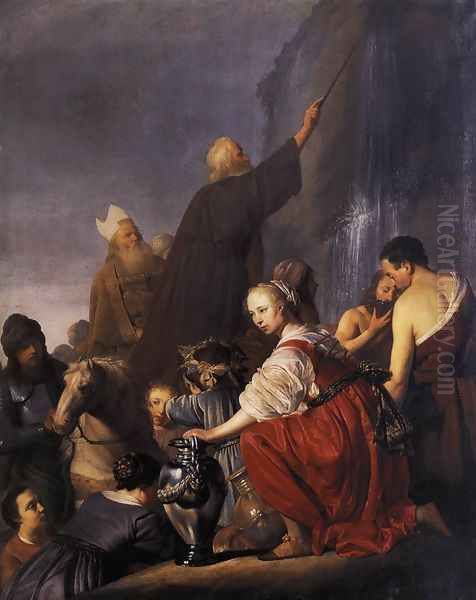 Moses Striking the Rock c. 1630 - view 1