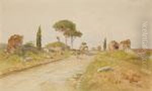 La Via Appia by Filippo Anivitti