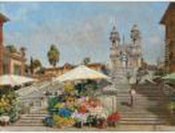 Roma Trinita Dei Monti - view 1