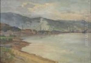 Veduta Del Porto Di Civitavecchia