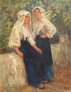 Dos Mujeres by Filippo Anivitti