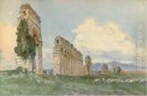 Roman Campagna by Filippo Anivitti