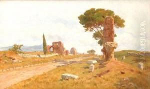 L'appia Antica by Filippo Anivitti