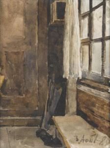 Interieur Einer Bauernstube by Albert Anker