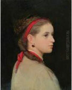 Madchen Mit Roter Haarschleife Madchen Mit Roter Haarschleife