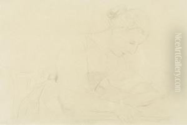 Lesendes Madchen - view 1