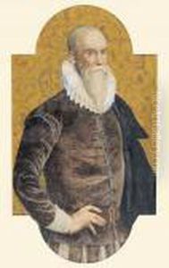 Portrat Des Ambroise Pare. by Albert Anker
