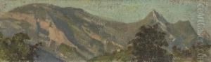 Rigi-scheidegg Mit Vitznauerstock by Albert Anker