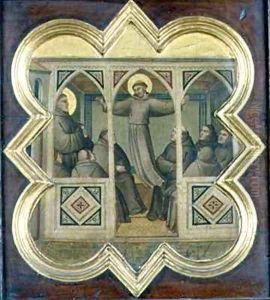 Apparition of St Francis to his Followers by Taddeo Gaddi