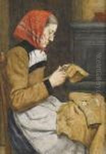 Grossmutter by Albert Anker