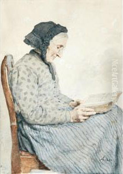 Woman From Ins Reading In Her Bible - view 1