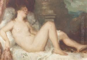 Danae by Albert Anker