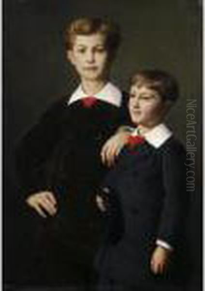 Portrait Of The Chretien Sons - view 1