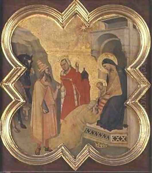 The Adoration of the Magi by Taddeo Gaddi
