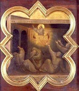 The Apparition of St Francis in the Chariot of Fire