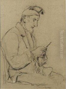 Sitzender Bauer Sitting Peasant