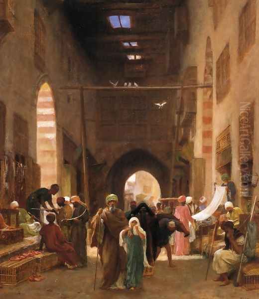 Bazaar in Cairo - view 1