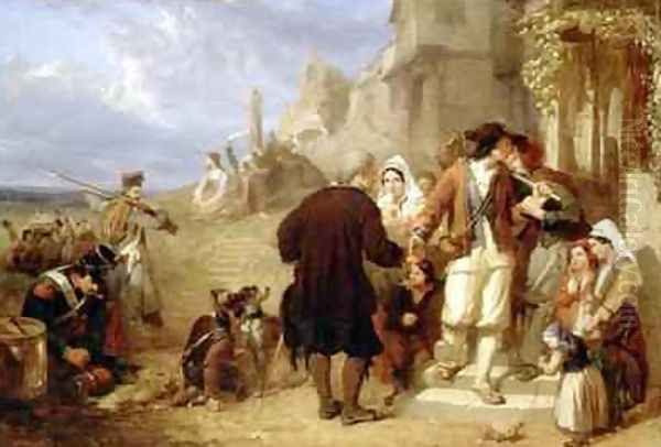 Departure of the Brittany Conscript - view 1