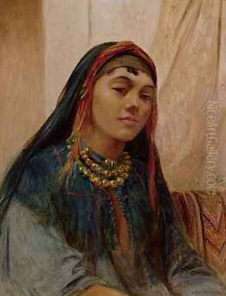 Portrait of a Middle Eastern Girl - view 1