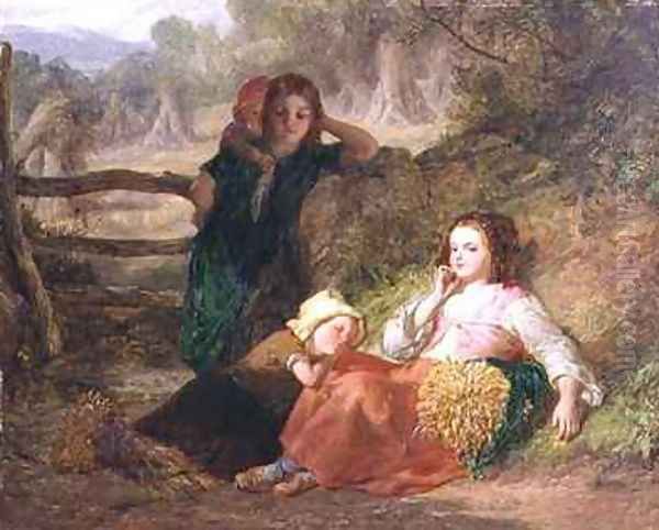 Tired Gleaners - view 1