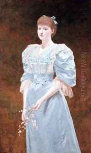 Rica his daughter by Frederick Goodall