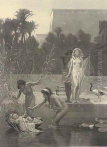 The Finding of Moses, by Richard Josey