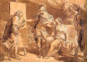 Alexander Presenting Campaspe to Apelles 1797 by Gaetano Gandolfi