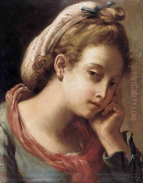 Portrait of a Young Woman - view 1