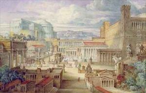 A Scene in Ancient Rome A Setting for Titus Andronicus